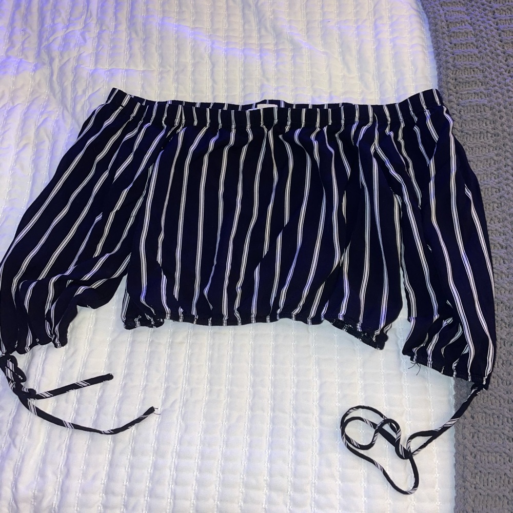 pacsun off the shoulder top!